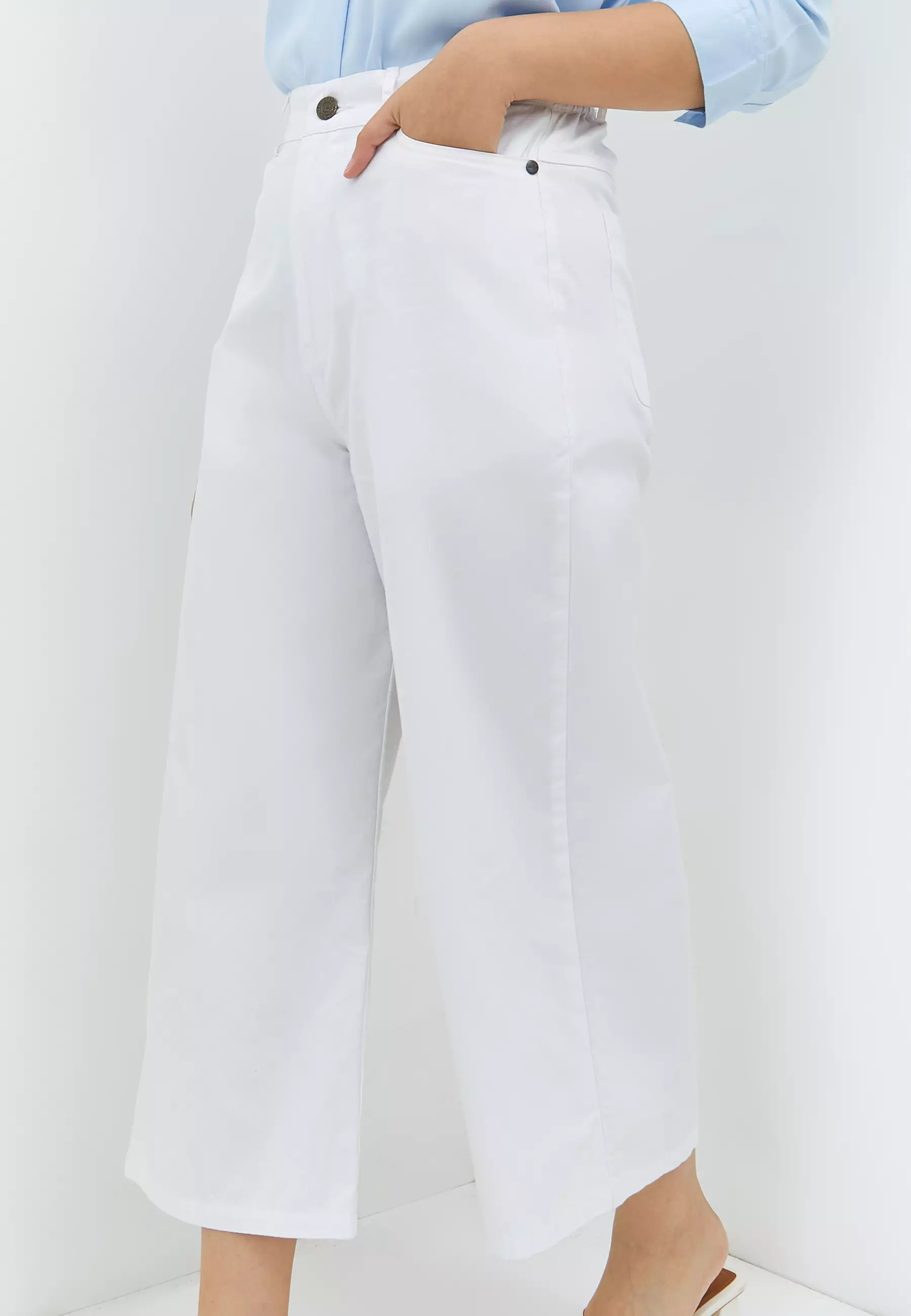 Elena White Culottes (G.3226)