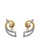 estele gold Estele Gold & Rhodium Plated CZ Designer Conch Necklace Set for Women 1881FACCCB96BFGS_2