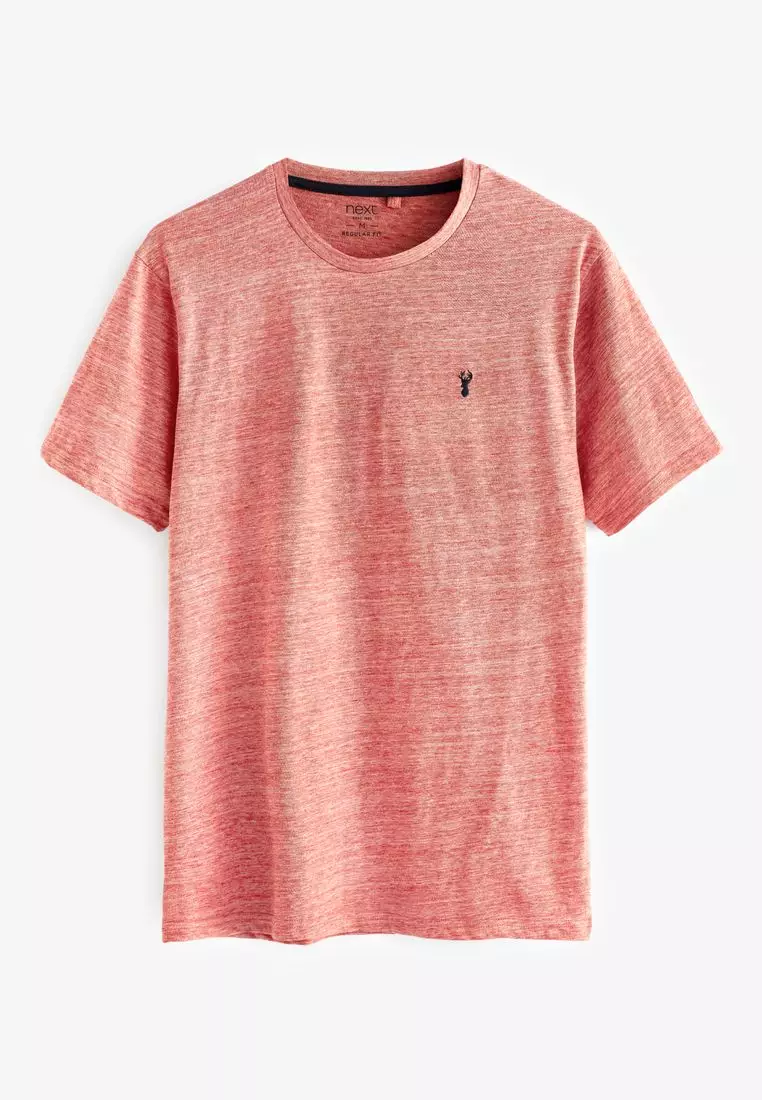 Buy NEXT Stag Marl TShirt Regular Fit 2024 Online ZALORA