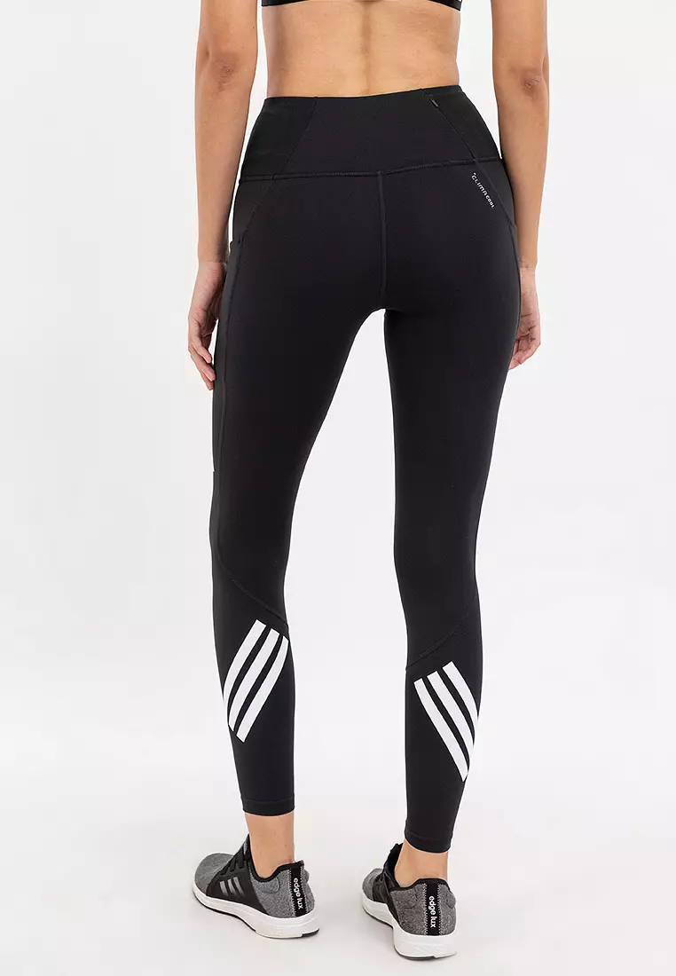 Adi365 Climacool 3 Stripes Running Full Length Leggings