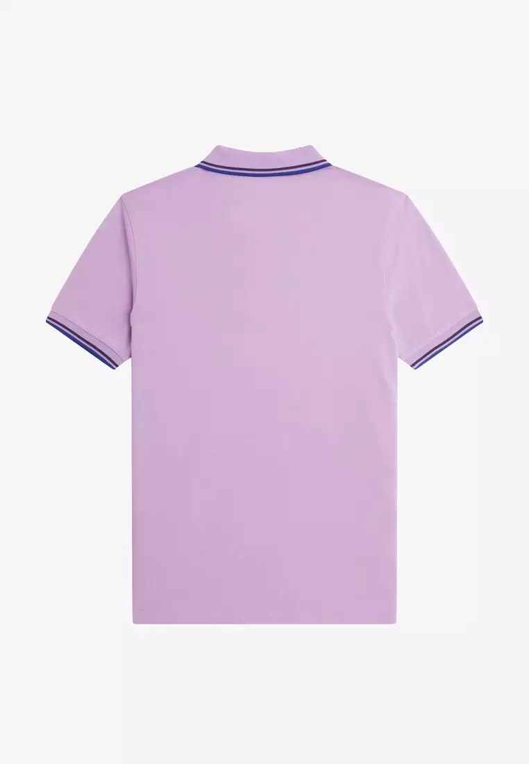Fred Perry M3600 Twin Tipped Fred Perry Shirt (Ultra Violet)