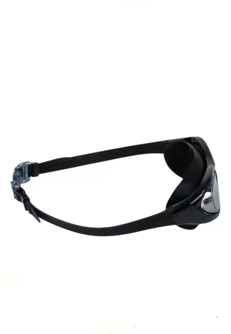Javen Kacamata Renang Unisex Big Frame Anti Fog UV Protection Material Polycarbonate ORIGINAL - Black