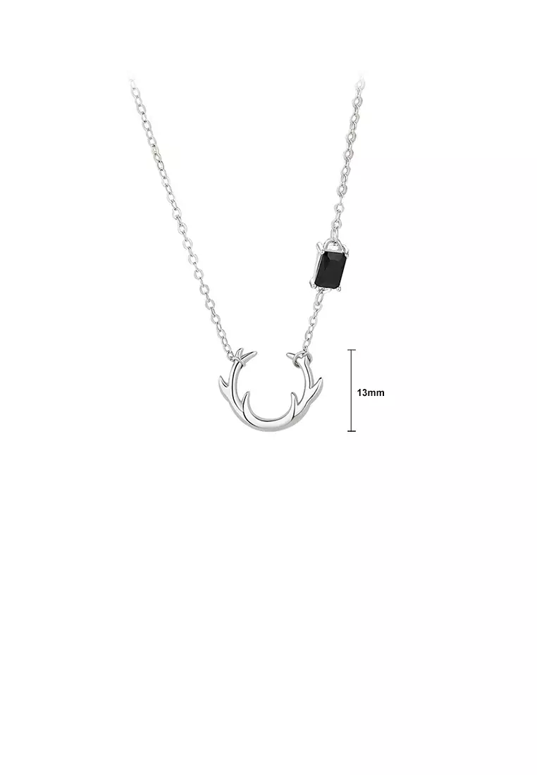 Cute simple clearance silver necklace