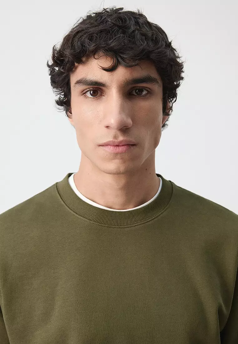 100% Cotton Regular-Fit Sweatshirt