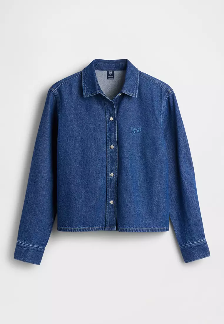 Ultra-Soft Denim Logo Shirt