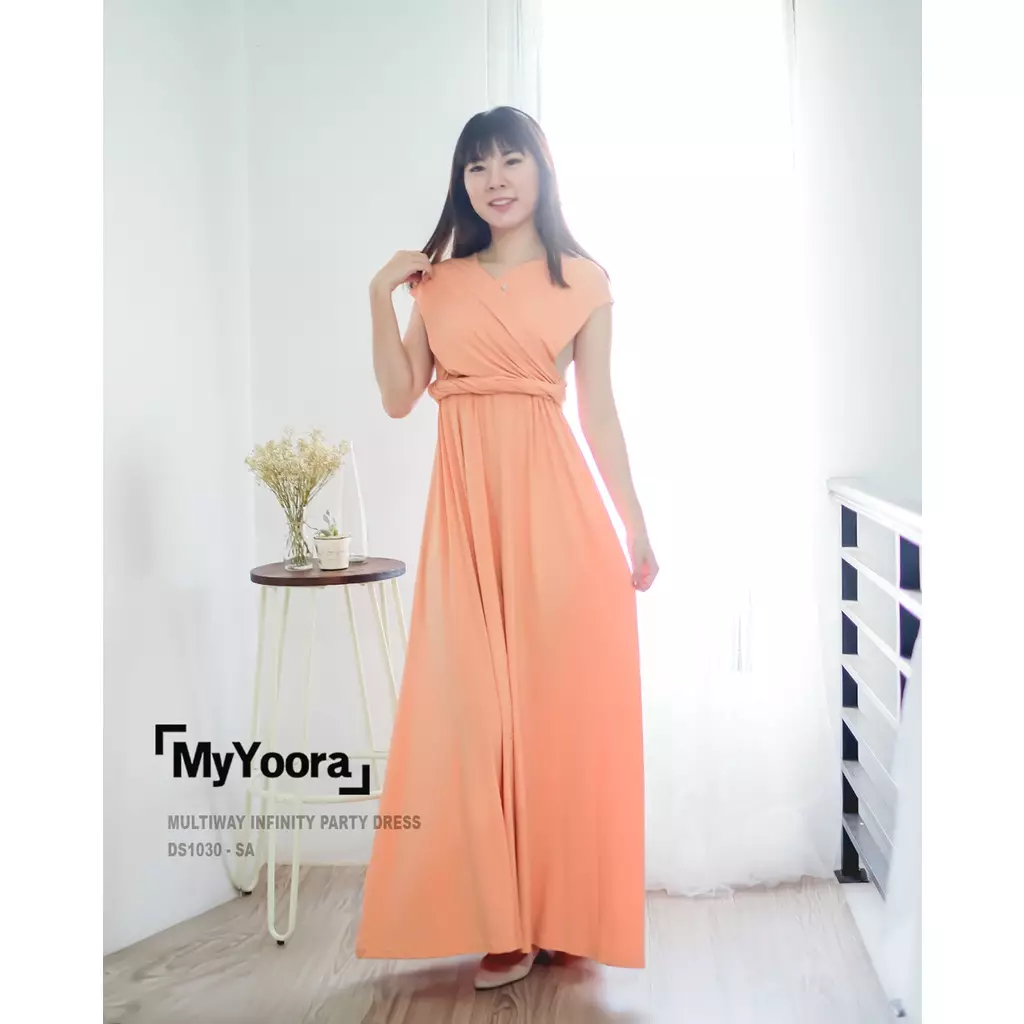 Jual MyYoora MyYoora Multiway Infinity Party Dress Gaun Formal