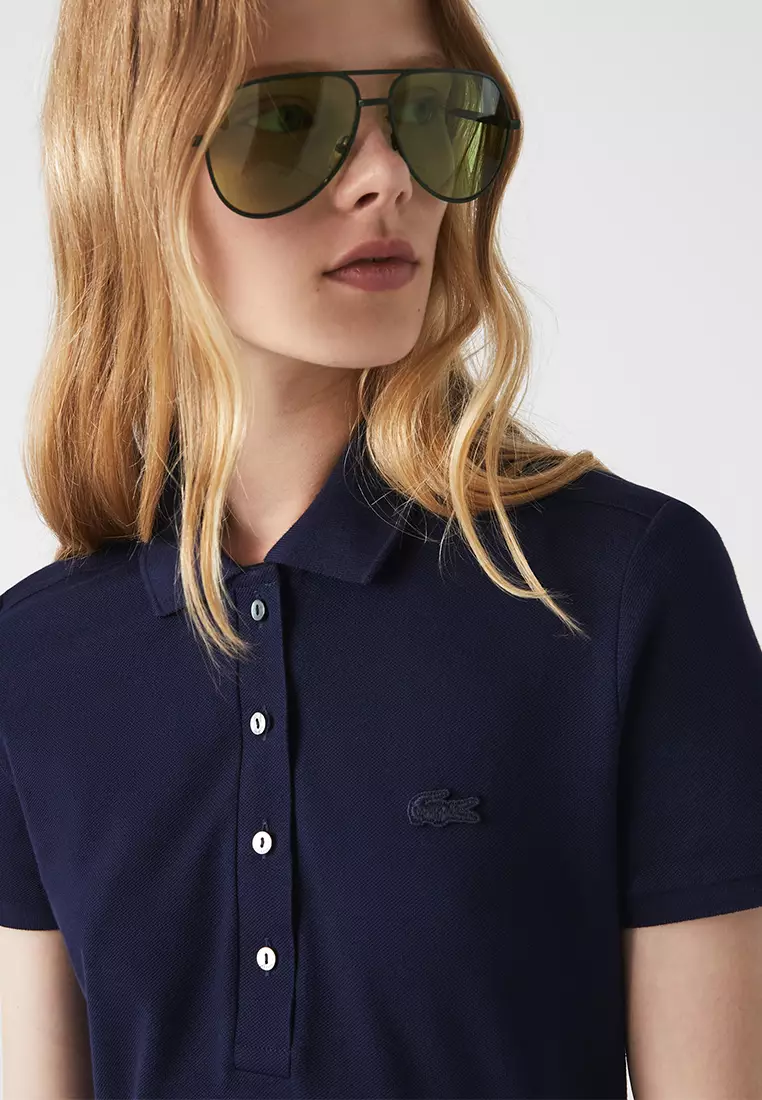 Women's Stretch Cotton Piqué Polo Dress