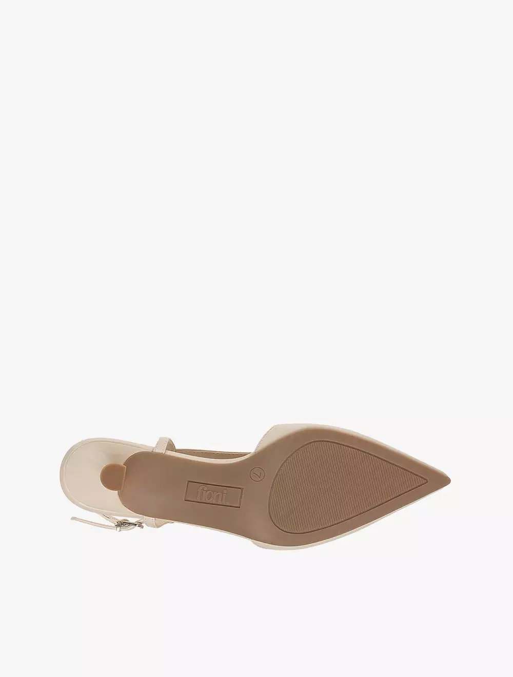 Payless Fioni Womens Kappa Slingback Kitten Heels - Ivory_04