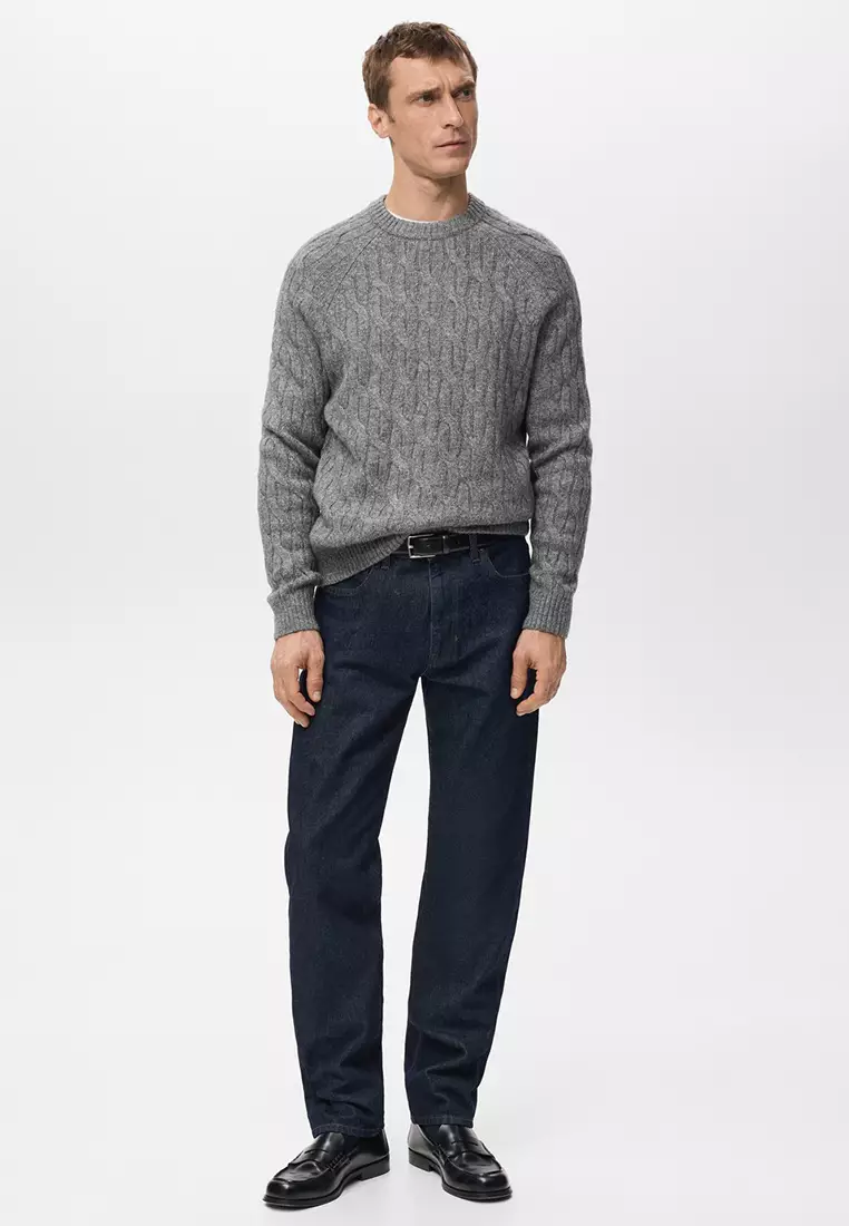 Cable-Knit Sweater