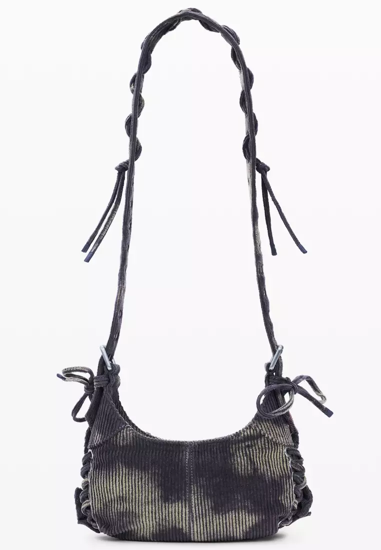 Medium cotton bag with bows