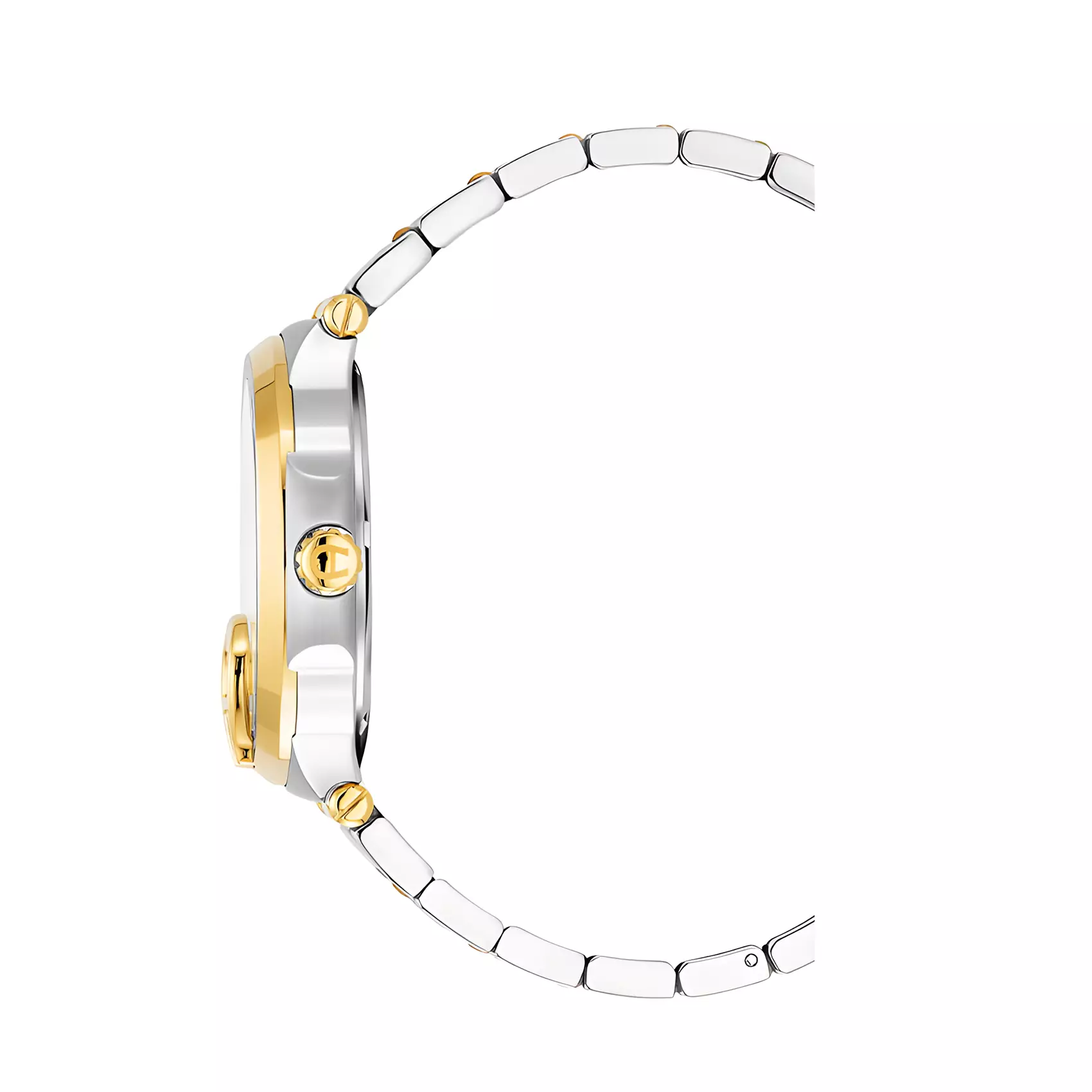 AIGNER Taviano 2 - Jam Tangan Pria - Silver Dial Dual Tone Stainless Steel - AGW.241008