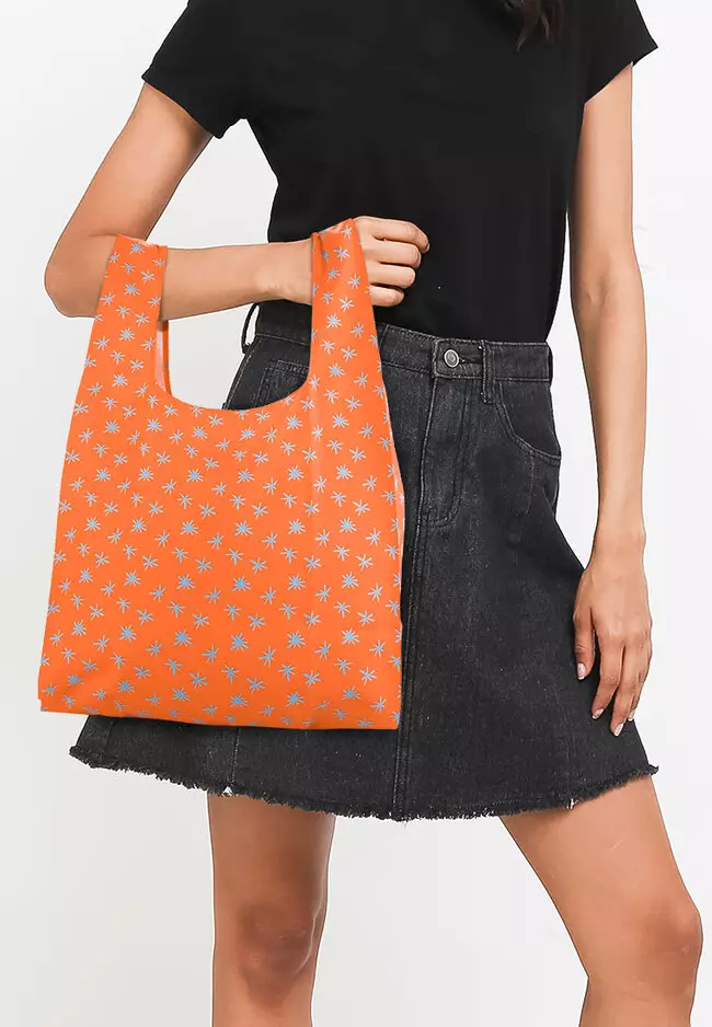 Foldable Shopping Bag Garis Bintang