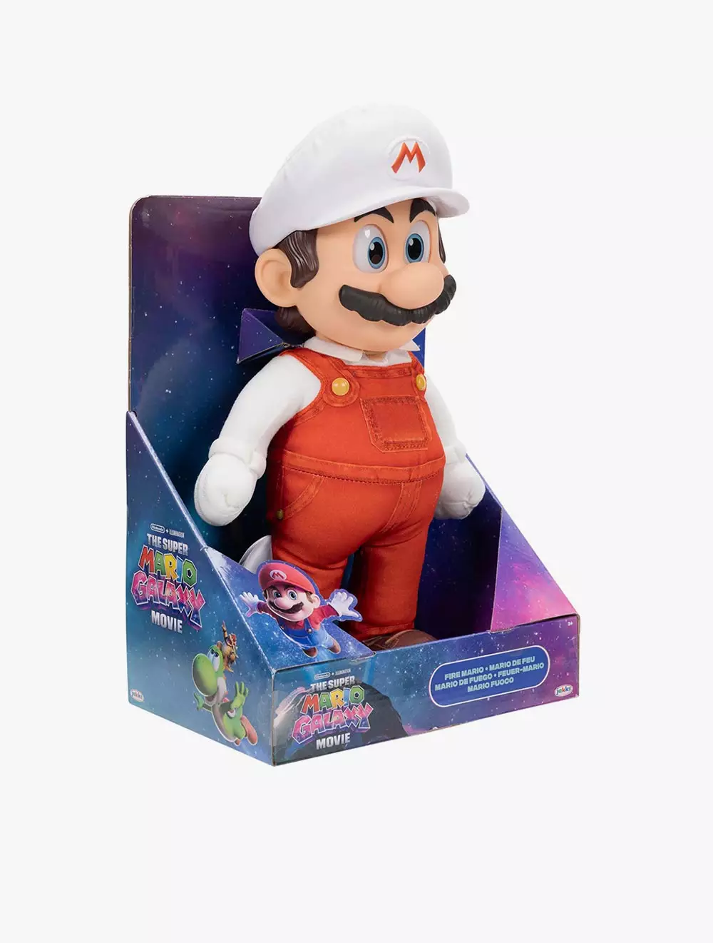 The Super Mario Galaxy Movie – 15" Posable Plush – Fire Mario - SM8432364