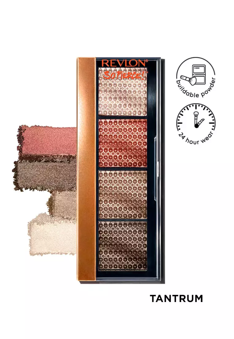 Discount on Revlon  shoes - SKU: So Fierce Prismatic Eyeshadow Palette (Tantrum)