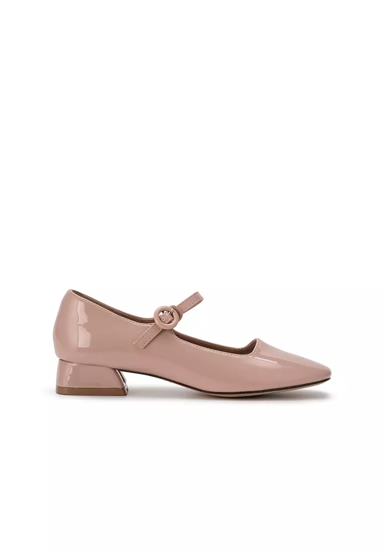 Discount on Nose  shoes - SKU: PATENT BUCKLED MARY JANE HEELS