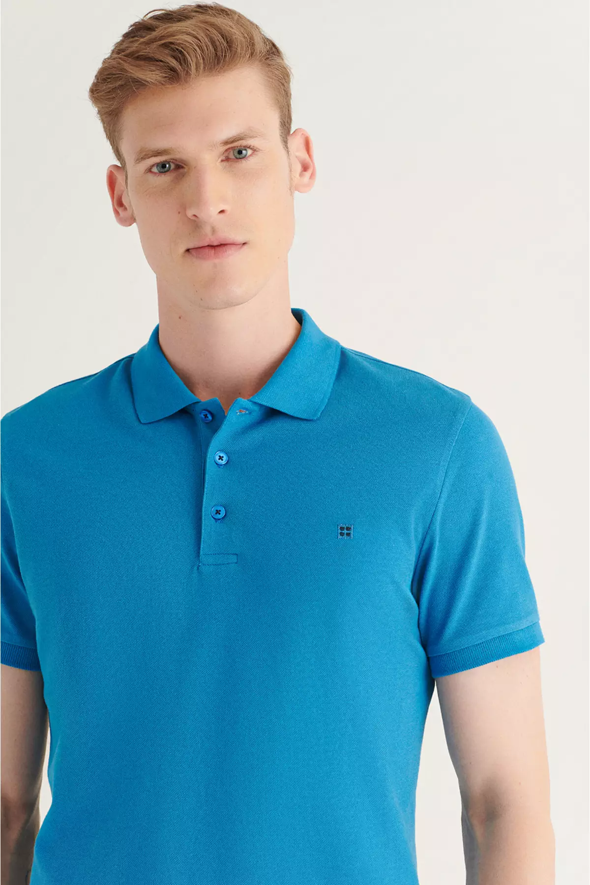 Cotton Embroidery Polo Shirt