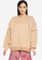 Public Desire brown Oversized Sweatshirt 85E39AAE651B2CGS_1