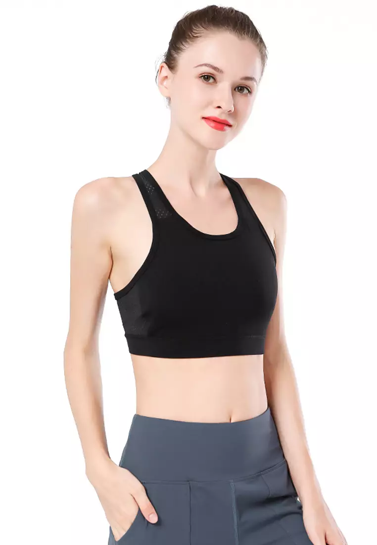 Buy YG Fitness Sports Running Fitness Yoga Dance Sports Bra in black 2024  Online