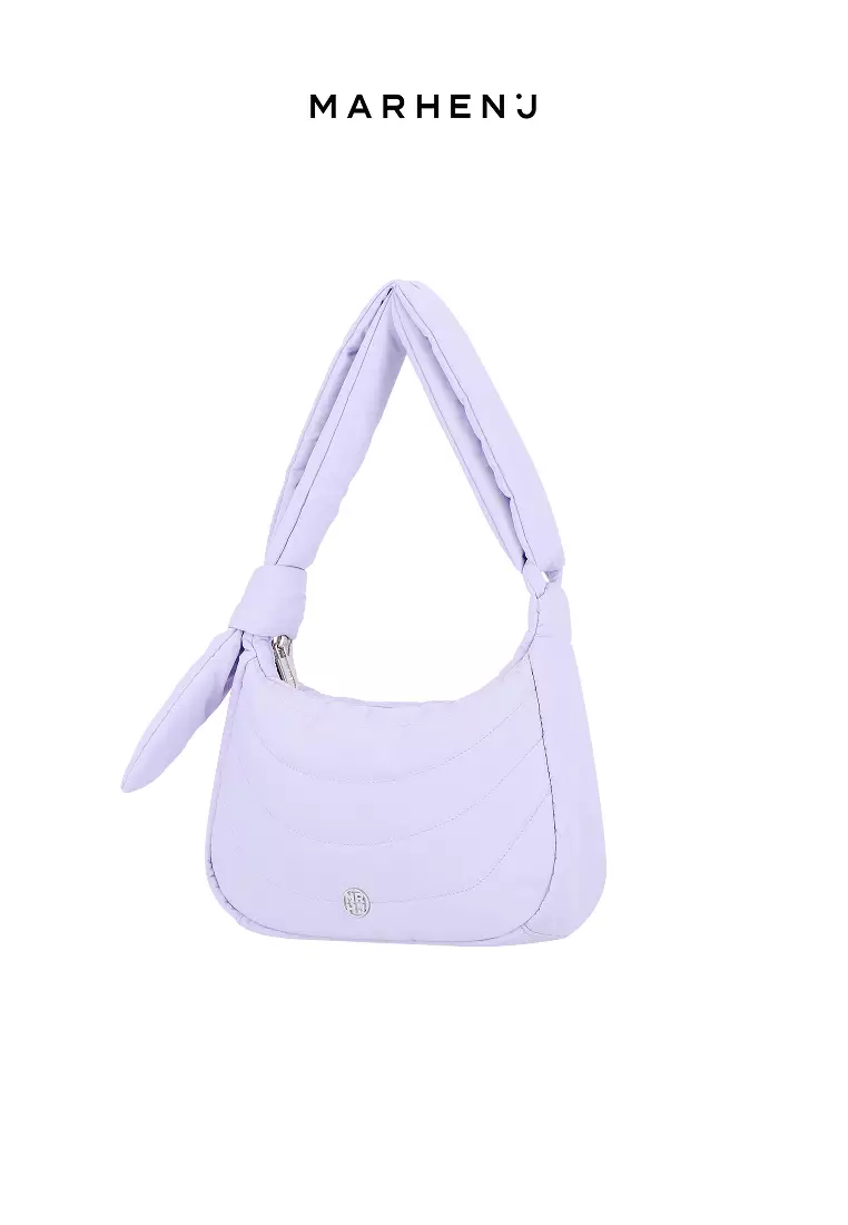 MARO MINI Nylon Crossbody Bag Lavender