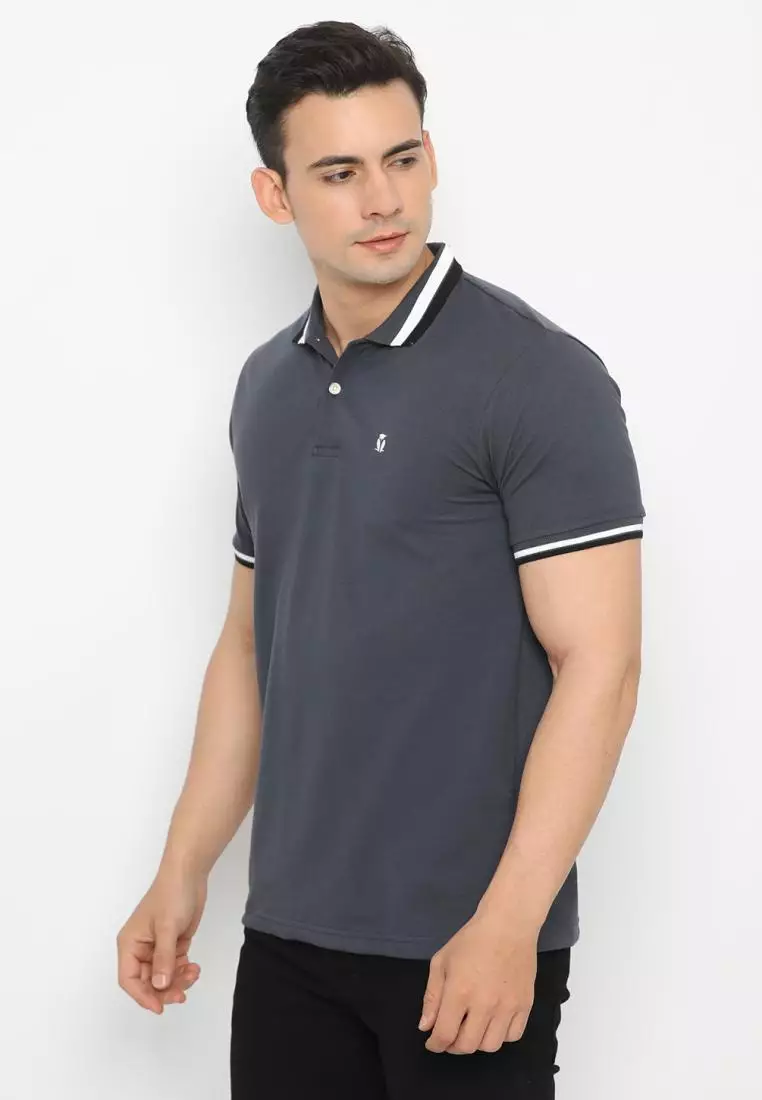MATSUDA Kaos Polo Shirt Pria Kerah Moriyama