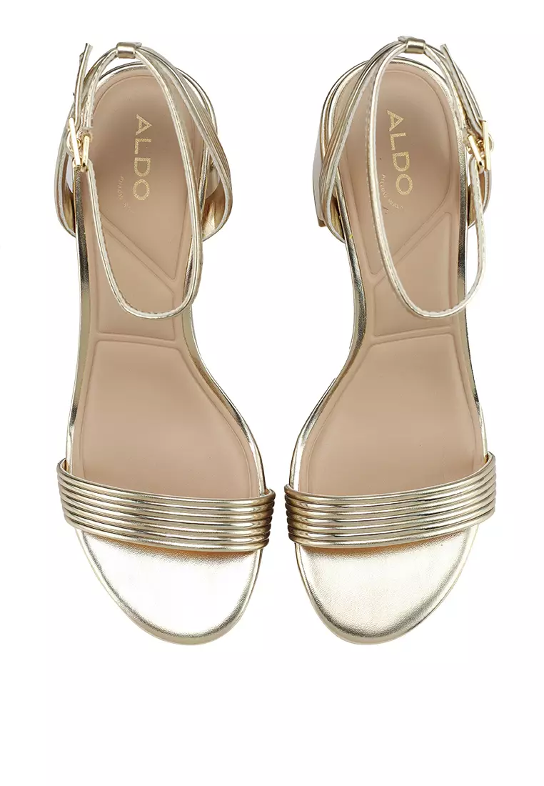 Emelda Ankle Strap Block Heels