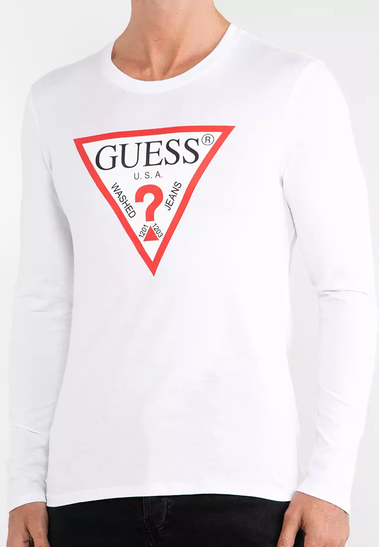 Buy Guess Original Logo Tee 2024 Online ZALORA Philippines
