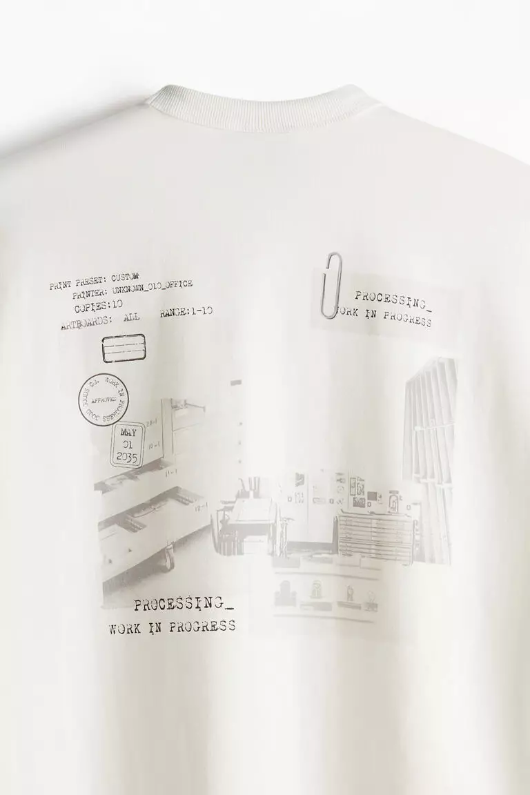 Loose Fit Printed T-shirt