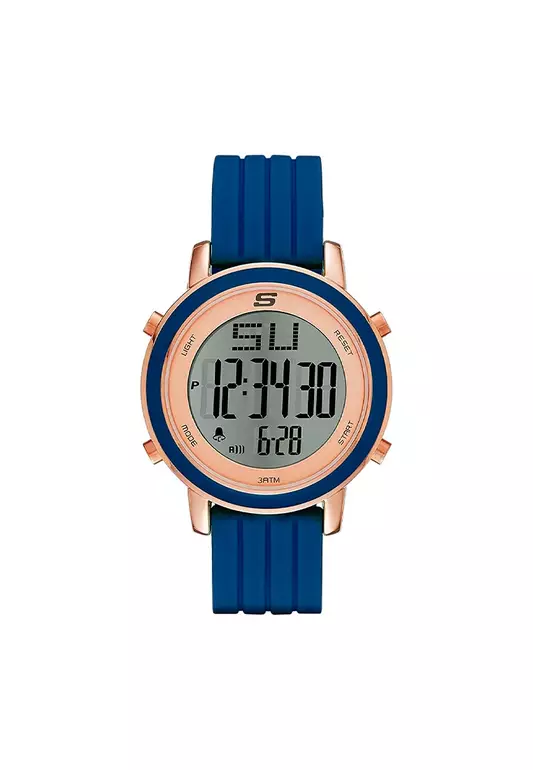 Westport Blue Silicone Strap Digital Watch SKC-SR6010