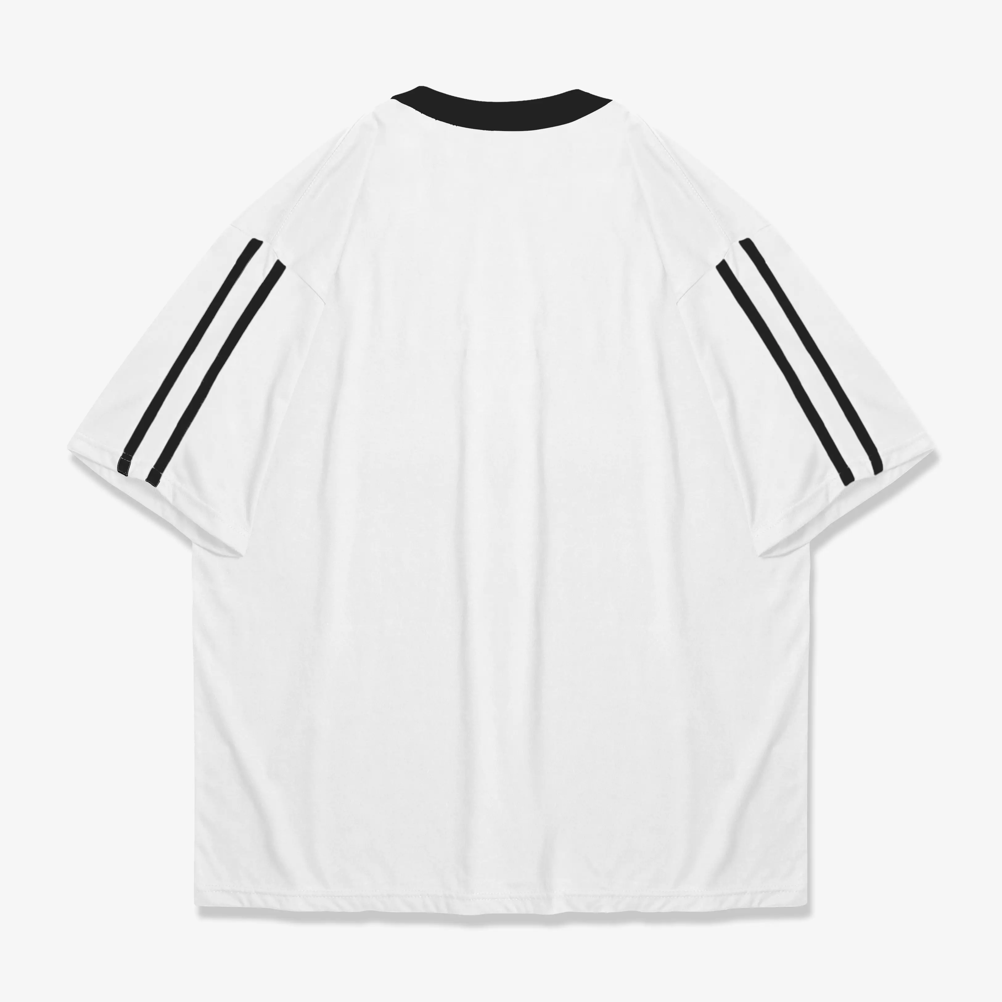 OOTDSUPPLY Oversized Strings Swift Black & White l T-shirt Oversize l Kaos Unisex OVZSR006