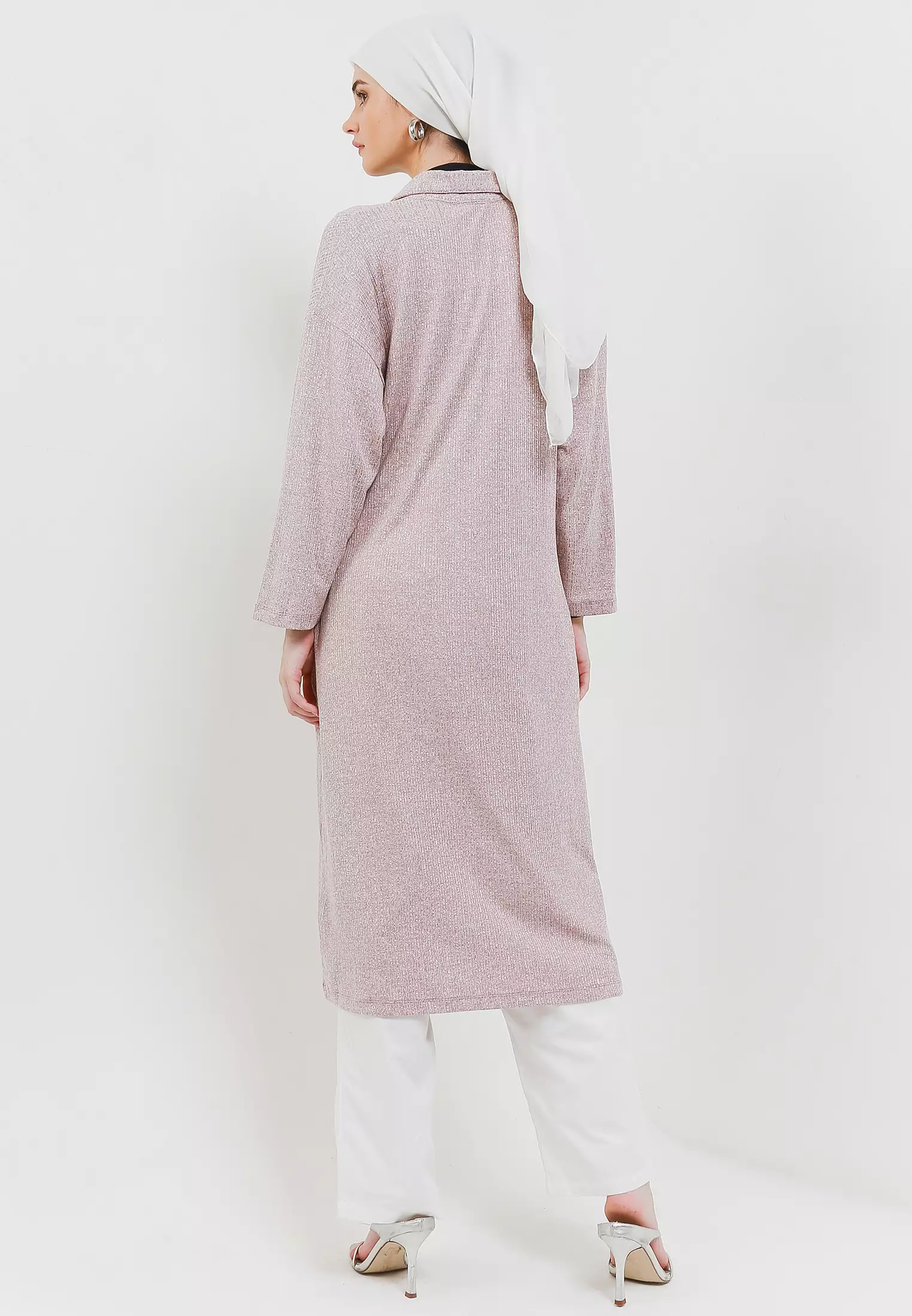 MFMW Cleavland Midi Dress Gamis Coklat