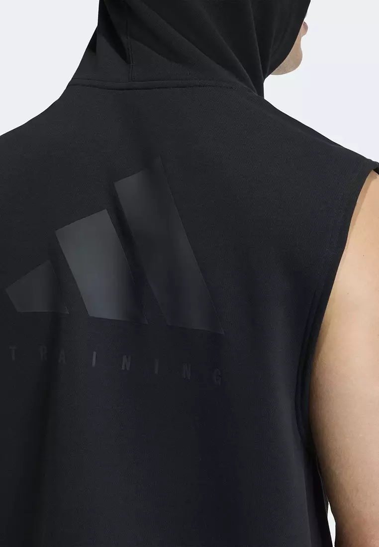 Power Workout Sleeveless Hoodie