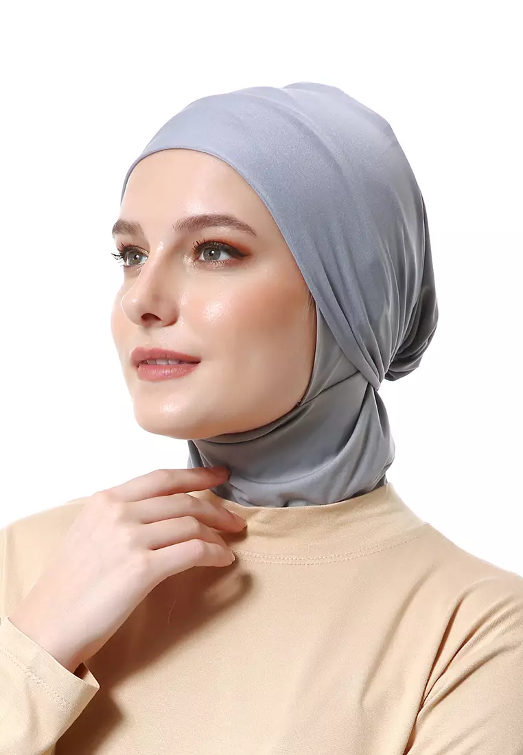 Rizka Inner Jilbab Muslimah Wanita Regular Fit - Baby Blue