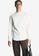 COS white Regular-Fit Grandad-Collar Poplin Shirt 2407CAA0E3F21AGS_1