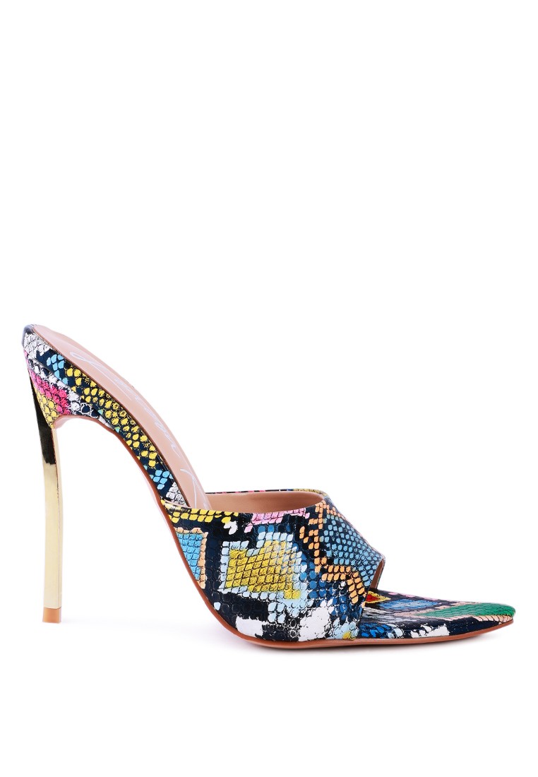 Multi Pointed High Heel Sandal
