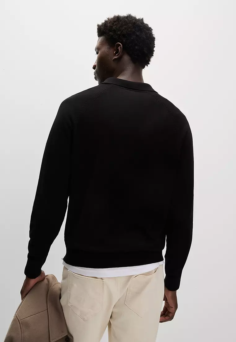 Cotton Rich Knitted Polo Shirt