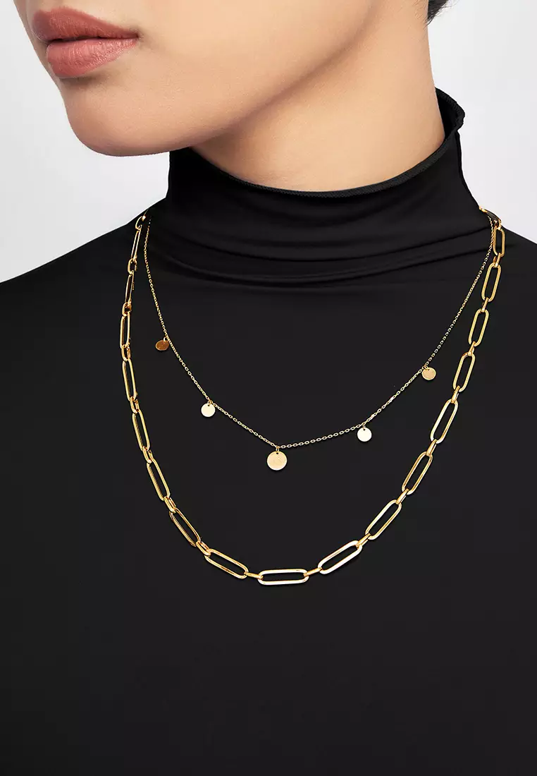 HABIB Oro Italia 916 Yellow Gold Necklace GC28521022