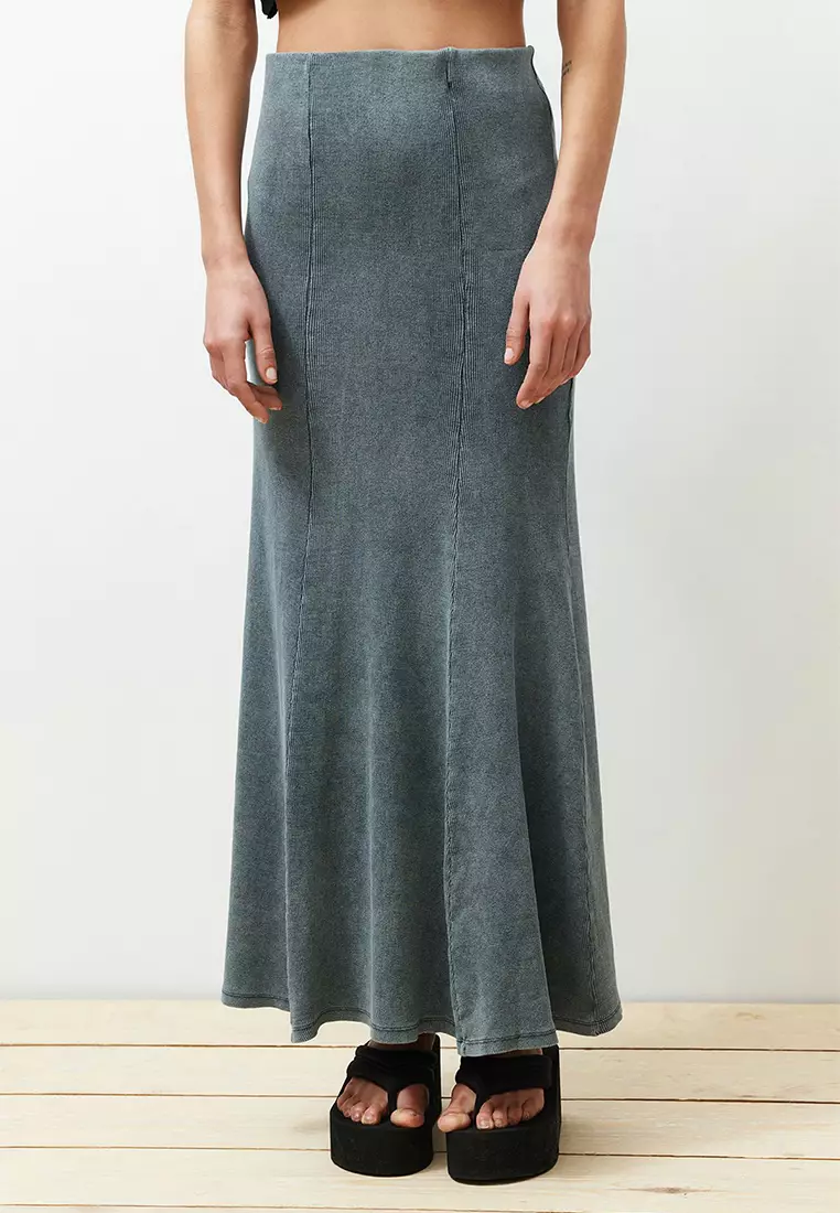 Knit midi skirt 1970 online