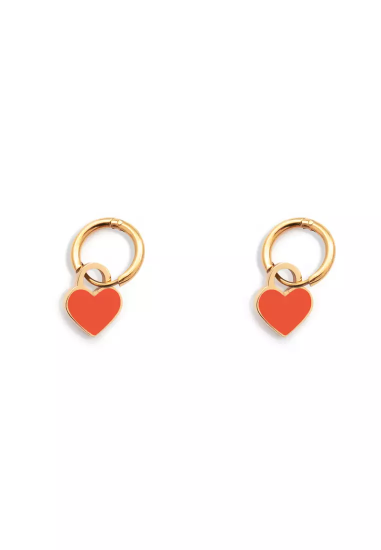 線上選購Hey Harper Iris Orange Earrings | ZALORA 台灣