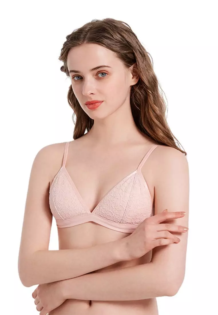 Buy Lycka Lks2097 Lycka Lady Sexy Lace Bra Pink 2024 Online Zalora Singapore 0890