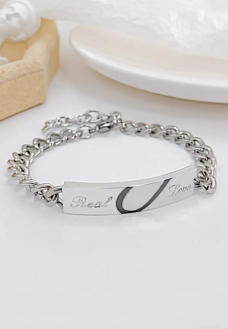 Buy Trendyshop Couple Bracelet Set 1 Pair 2025 Online | ZALORA