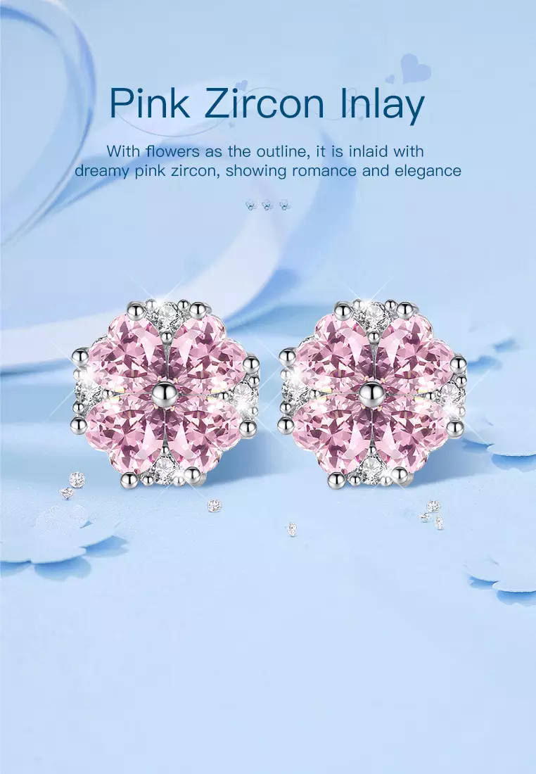 Anting Wanita Korean Fashion Berlian Anting Giwang Perhiasan Original Kotak Indah