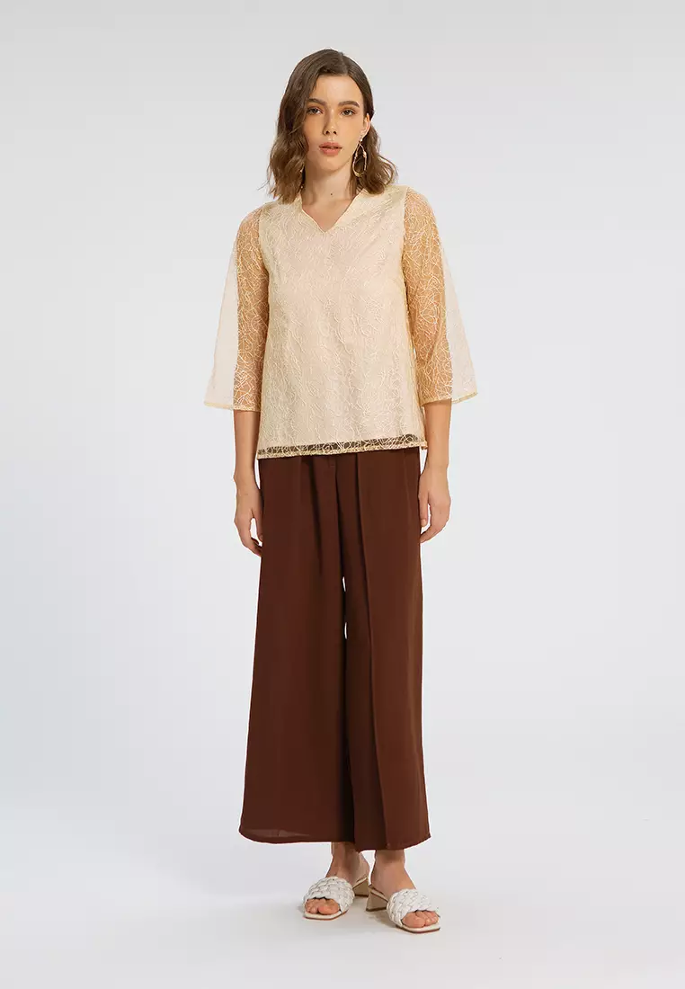 Plate Tunic Pale Sunset