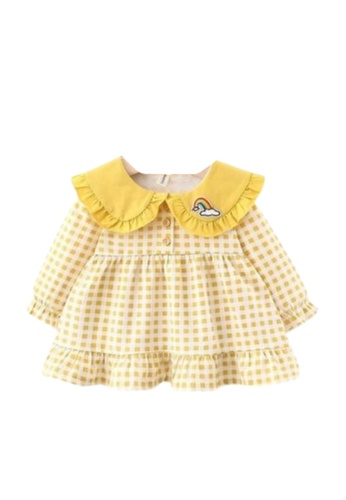 RAISING LITTLE yellow Letty Baby & Toddler Dresses 3FAE7KA5718773GS_1