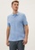 MARKS & SPENCER blue M&S Pure Cotton Pique Polo Shirt 94BC7AA100613FGS_2