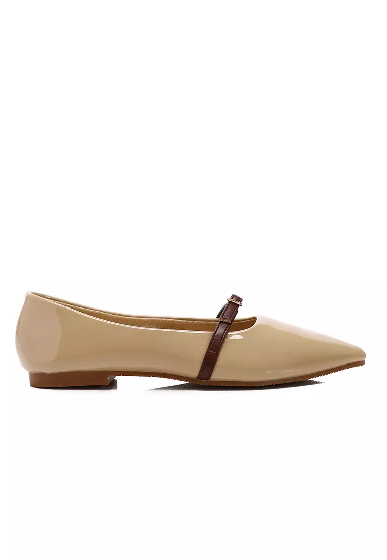 Discount on Milliot & Co.  shoes - SKU: Aileen Patent Flats & Ballerina