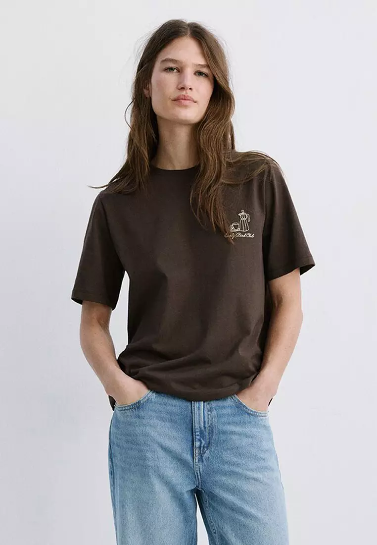 Mango Printed T-Shirt 2026 | Buy Mango Online | ZALORA Hong Kong