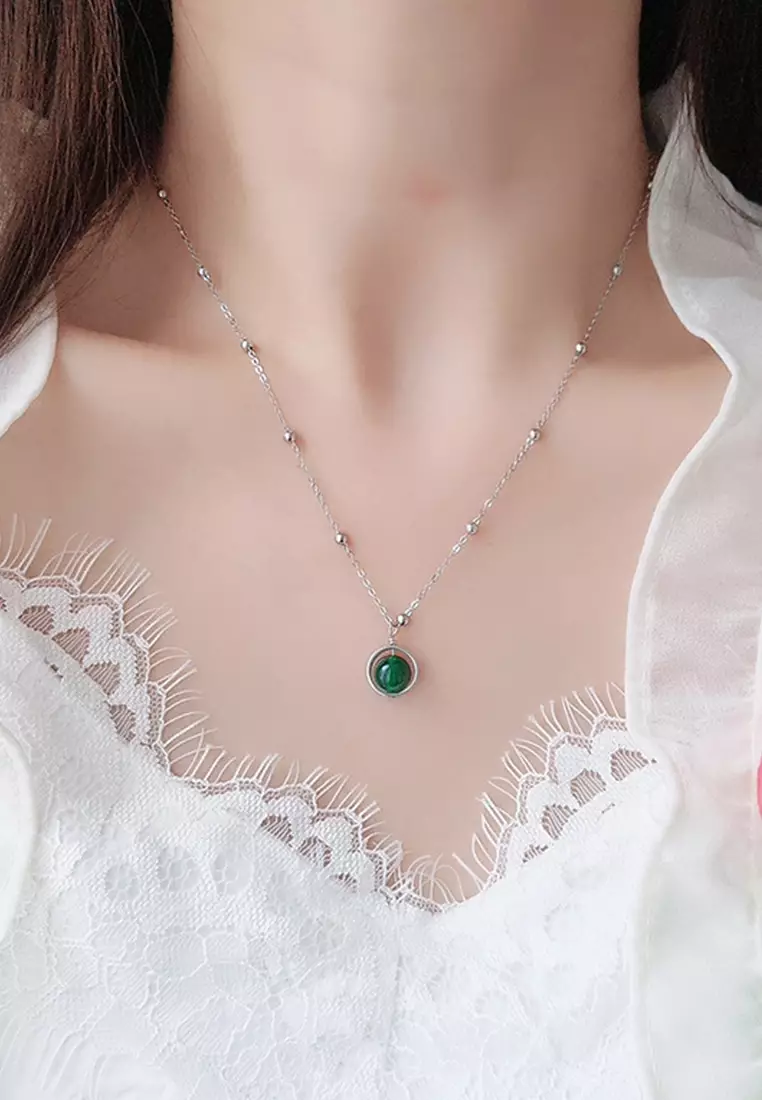 Agate necklace discount