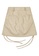 DRUM brown Faux Leather Drawstring Mini skirt- Khakis 0CF61AA74790ECGS_4