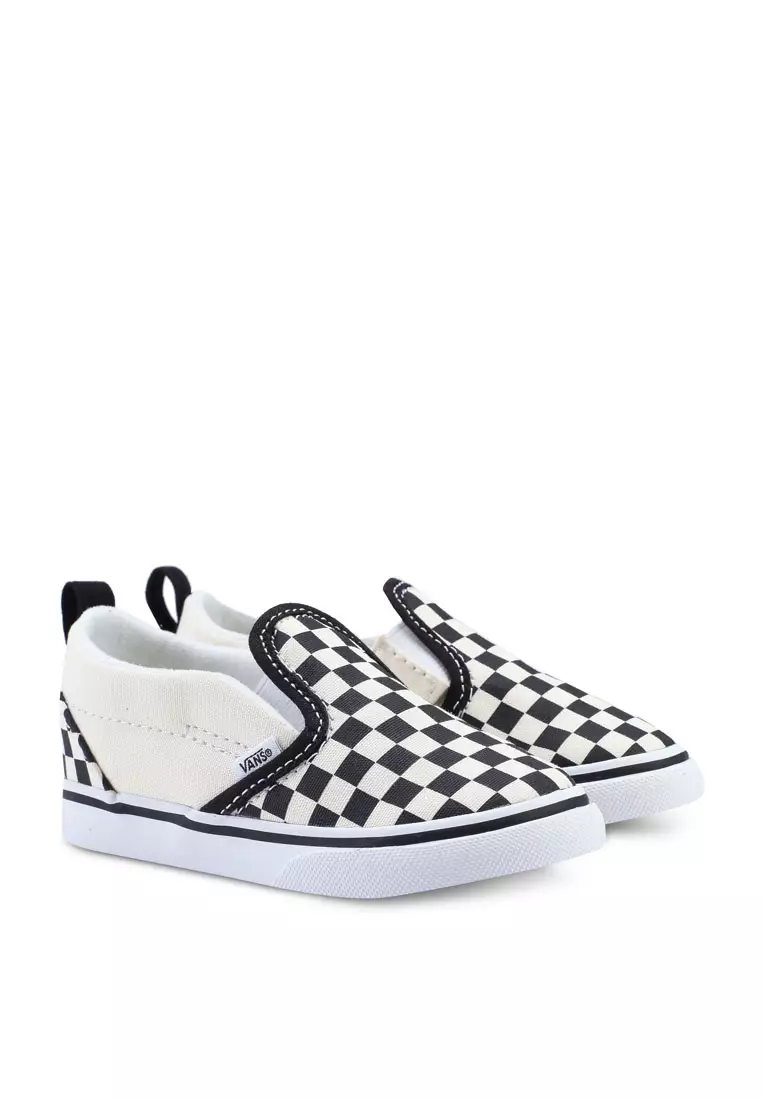 Chequered vans hot sale