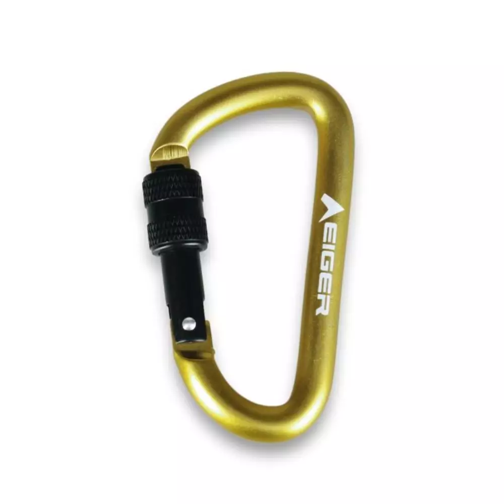 Eiger 8 Mm D Carab Wscrew Lock Keychain